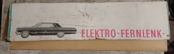 Sběratelské retro elektro-auto z 60. let s dálkovým ovládání - 2