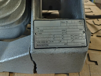 Dmychadlo 1.1kW 2850 L/min - 2