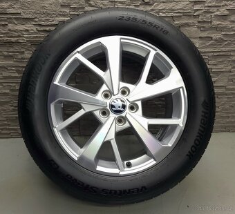 18" Originál Audi Q3 Tiguan Kodiaq 5x112 pneu Hankook - 2