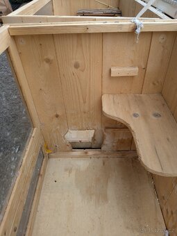 drevena prosklena klec na hlodavce - 2