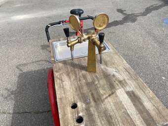 Mobilní pivní vozík – kvalitní tříkolka na pivo - 2
