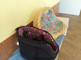 Prodám košík a tašku na malého psa - 2