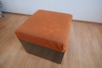 Taburet s úložným prostorem za odvoz - 2