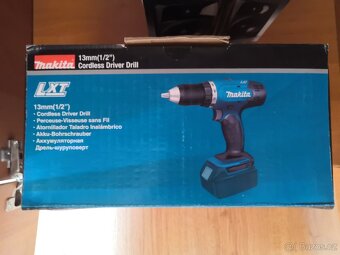 Makita Aku vrtací šroubovák + 2x akumulátor + nabíječka - 2