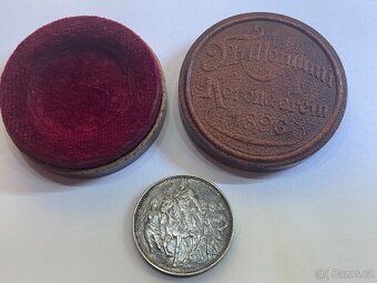 1 koruna 1896 príchod madarov - 2