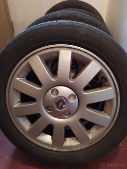 Disky a letní pneu Renault Scénic I, 205/50 r16 - 2