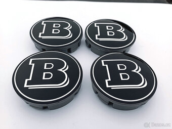 středové krytky Brabus 75mm - 2