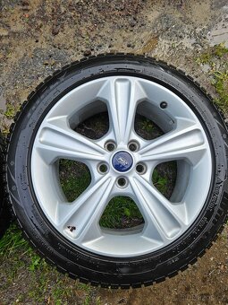 Alu kola Ford 7.5x17" ET 52.5 rozteč děr 5x108 zimní sada - 2