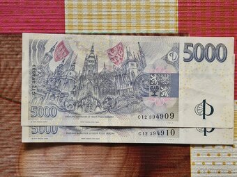 Bankovka 5000 Kč, série C - 2
