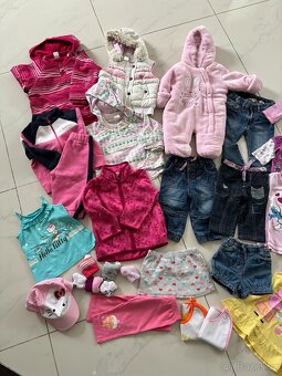 Komplet dívčího oblečení 0 - 1,5 roku - 2