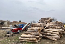 Pronájem štípacího automatu,48cm, štípaní, palivové dřevo - 2