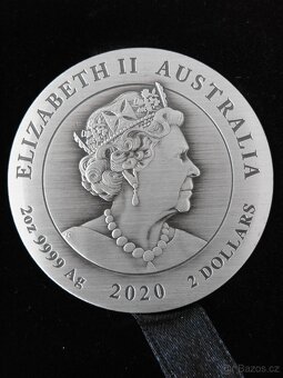 Stříbrná mince 75. výročí od konce II. sv. války, 2 oz - 2