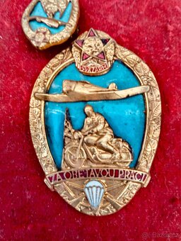 Odznaky Svazarm očíslované - 2