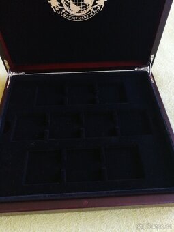 Dřevěná krabička na mince - 2