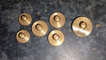 Malá mosazná závaží - 2