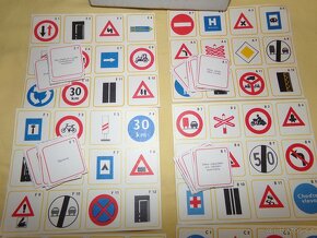 Retro společenská hra DOPRAVNÍ LOTO - TOFA SEMILY - 2