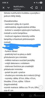 Postýlka pro miminko - 2