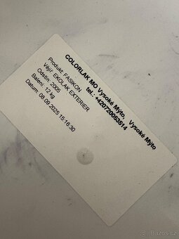 Fasádní barva Fasikon - 2