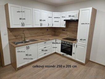Nová kuchyně STELLA 250 x 205cm - 2