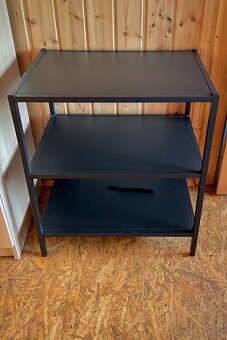 Stolek Enhet IKEA - rám s policemi + 4 nohy - 2