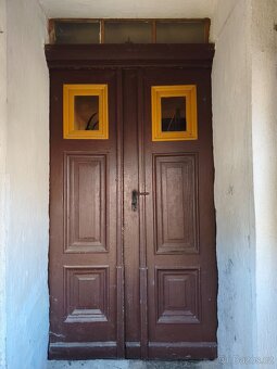 Historické vchodové dveře - 2