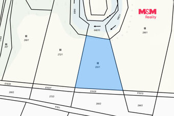 Prodej louky, 818,5 m², Pardubice - Nemošice - 2