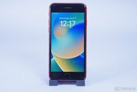 ZÁRUKA/iPhone SE 2022 128GB Red (A-) Baterie 100% - 2