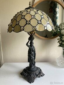 Starožitná stolní lampa styl Tiffany - 2