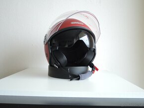 Helma na moto G20 - červená matná - 2
