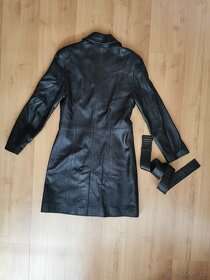Kožený kabát dámský - 2