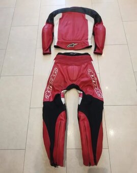 Alpinestars Octane-Dámská(Dětská) kožená moto kombinéza - 2