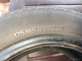 175/65 R13 80T 4 letní použité pneu VREDESTEIN T - TRAC - 2