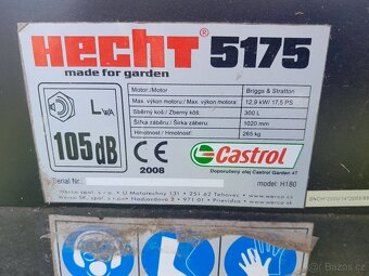 Zahradní traktůrek Hecht - 2