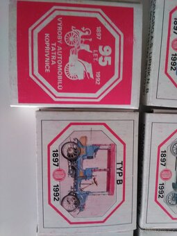 Zápalky Tatra k výročí 95 let - 2