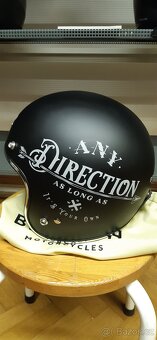 prilba Brixton cerna vel.S/55-56cm, nova, puvodne 3290Kc - 2