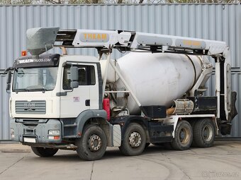 MAN TGA 32.360, 8x4, RETARDÉR, 7 CBM, PÁSOVÝ PŘEPRAVNÍK S DO - 2
