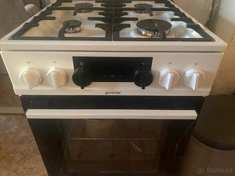 Plynový sporák s elektrickou troubou, značky Gorenje - 2