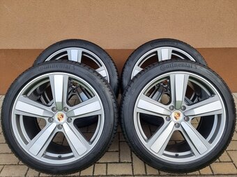 22″ 5×130 PORSCHE CAYENNE COUPE + CONTINENTAL zimné NEW - 2