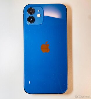 Apple iPhone 12 128GB modrý + iWant kryt - 2