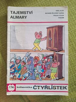 Staré čtyřlístky stav lehce opotřebované - 2