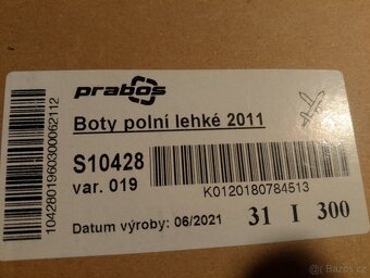 Vojenské boty vel. 46 (kanady) Prabos gore-tex - 2