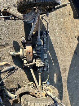 Zadní náprava komplet Škoda Octavia 1 4x4 - 2