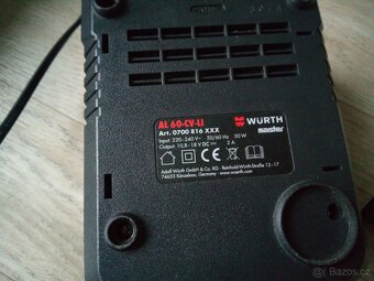 Nabíječka Bosch - Würth - 2