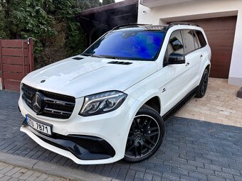 GLS 63 AMG 2017 super stav BiTurbo V8 4x4 výměna 4matic - 2