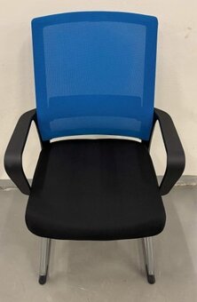 MODRÉ KONFERENČNÍ ŽIDLE - 2