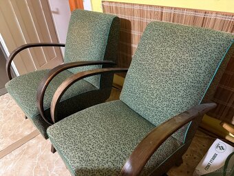 Retro křesla Halabala - 2