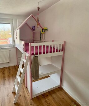 Detska postel 90x200 domeček - 2