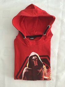 Mikina červená s kapucí, vel.146/152, zn. Star Wars = 60 Kč - 2