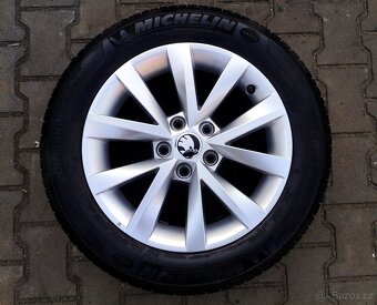 Alu kola originál Škoda Octavia III 5x112 R16 Alcatras - 2