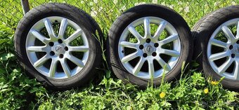 Alu kola Opel Astra H 5x110 6,5x16 ET37 205/55r16 letní 125 - 2